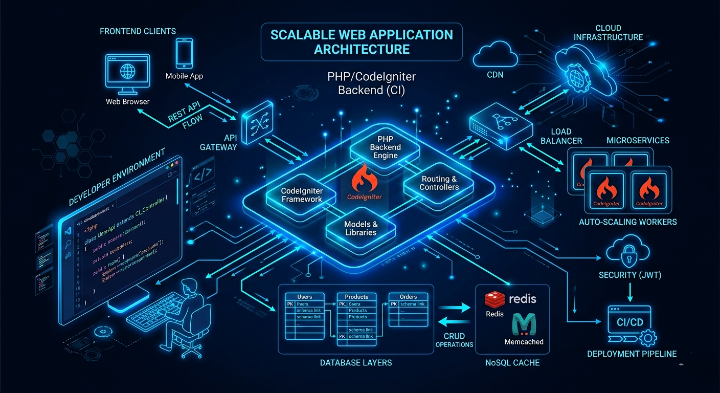 Building Scalable Web Applications using PHP & CodeIgniter